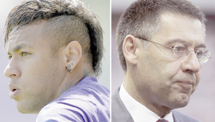 Neymar tacle sévèrement le président du Barça Neymar tacle sévèrement le président du Barça