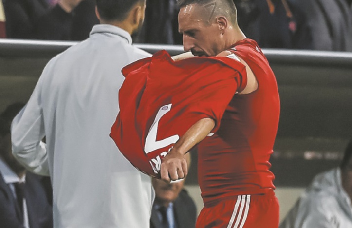 Le geste déplacé de Ribéry Le geste déplacé de Ribéry