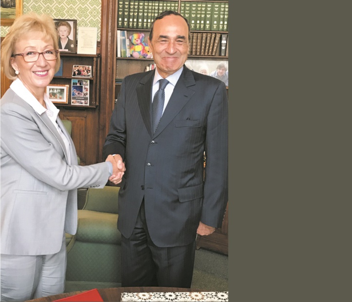 ​Habib El Malki s’entretient à Londres avec la ministre  britannique chargée des relations avec le Parlement