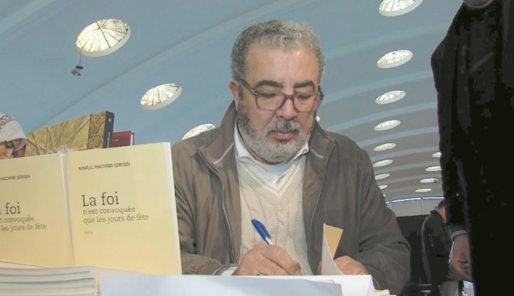 ​Khalil Hachimi Idrissi présente son recueil  “La foi n'est convoquée que les jours de fête”
