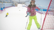 En Chine, dans le plus grand parc de ski en salle du monde