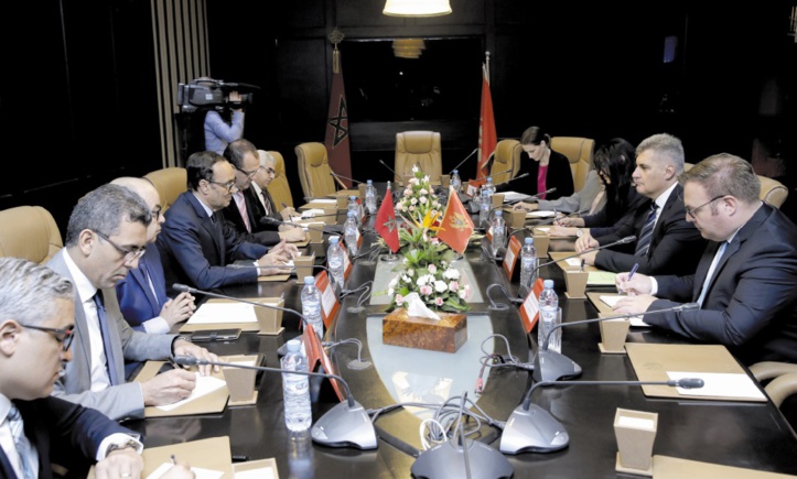 Habib El Malki s’entretient avec le président de l'Assemblée nationale du Monténégro Habib El Malki s’entretient avec le président de l'Assemblée nationale du Monténégro