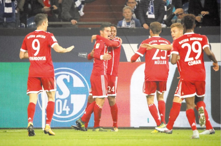 Le Bayern prend la tête de la Bundesliga Le Bayern prend la tête de la Bundesliga