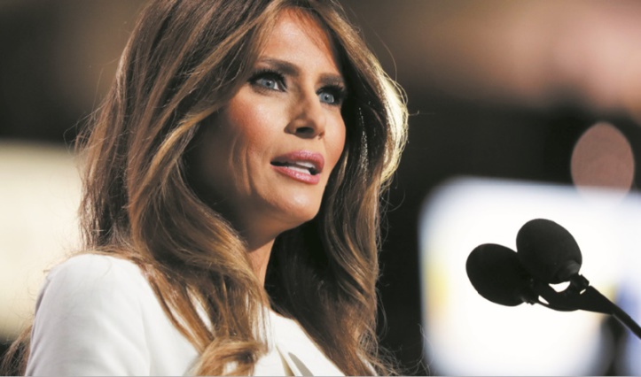 Melania Trump fait arrêter une campagne publicitaire Melania Trump fait arrêter une campagne publicitaire