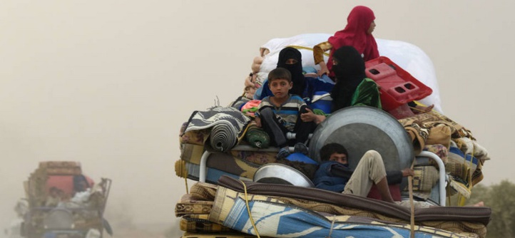 Des raids de la coalition ont tué 84 civils en mars près de Raqa