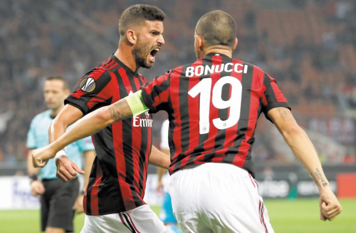 Le Milan AC se fait peur en Europa League Le Milan AC se fait peur en Europa League