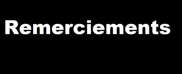 Les remerciements de Habib El Malki Les remerciements de Habib El Malki