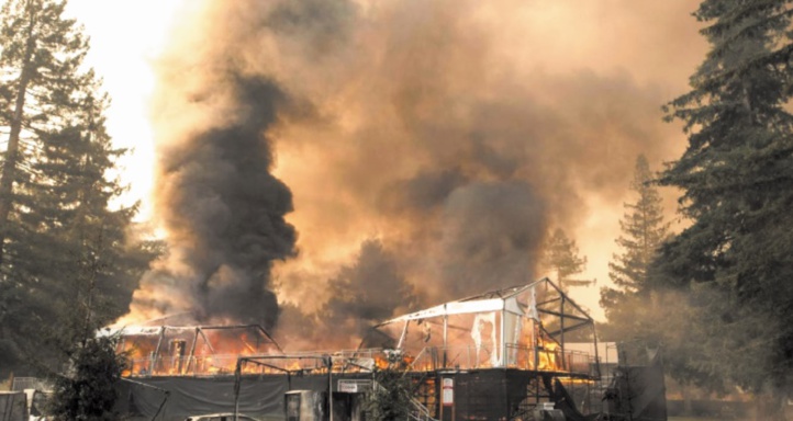 Dix morts dans des incendies monstres en Californie