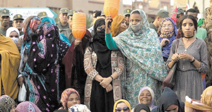 Manifestation contre la pénurie d'eau à Zagora.