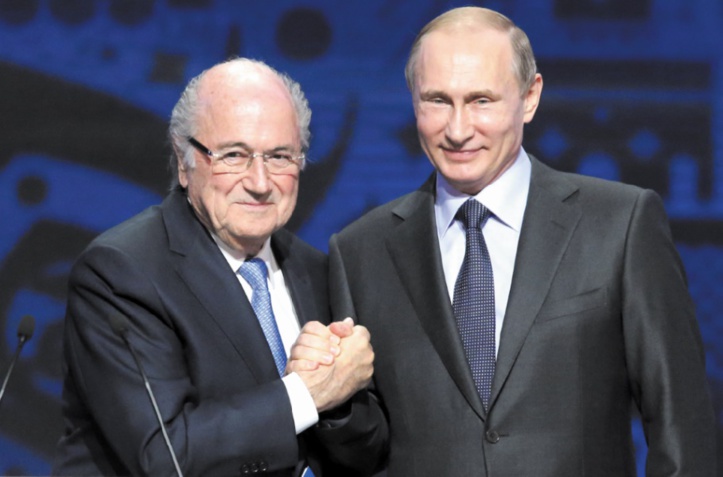 Blatter assistera au Mondial en Russie à l'invitation de Poutine