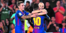 Le Barça continue  de gagner malgré la crise catalane