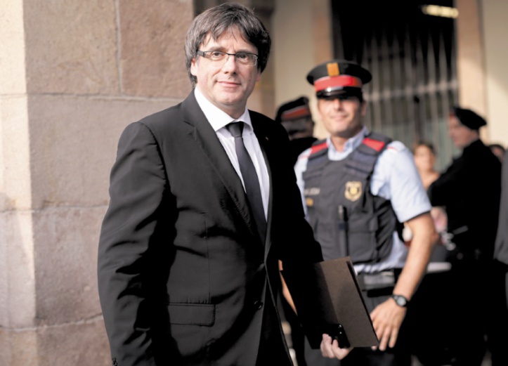 Puigdemont n'aura plus aucun pouvoir dès samedi Puigdemont n'aura plus aucun pouvoir dès samedi
