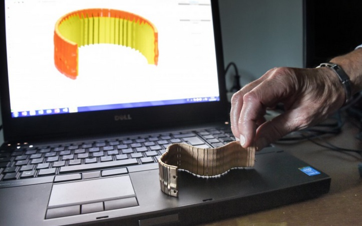 Grâce à la poudre d'or, les bijoux s'essayent aussi à l'impression 3D