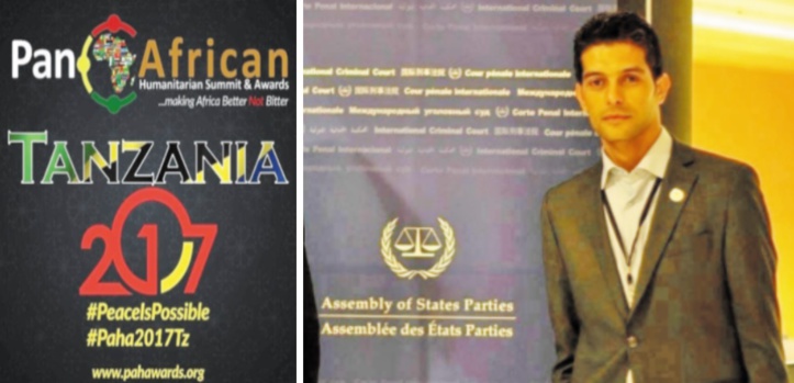 Zakaria El Hamel lauréat du Prix humanitaire panafricain
