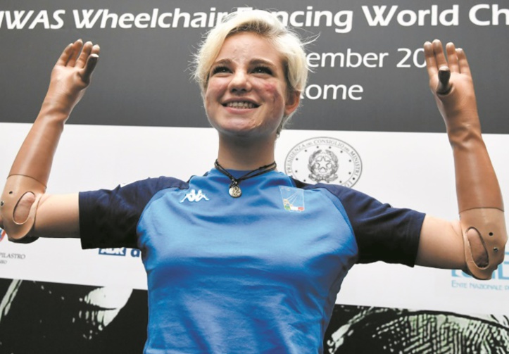 Bebe Vio, la ténacité à la pointe du fleuret Bebe Vio, la ténacité à la pointe du fleuret