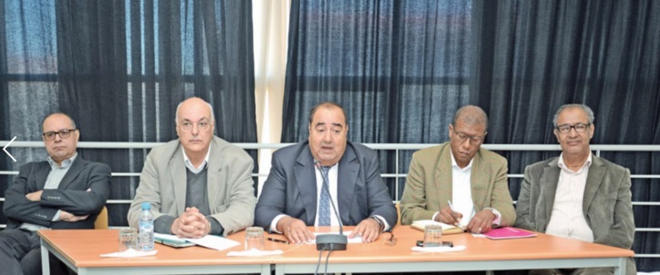 Driss Lachguar lors d’une rencontre avec les membres du secteur ittihadi de l’enseignement supérieur