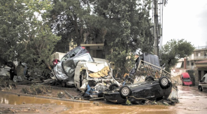 Inondations meurtrières en Grèce Inondations meurtrières en Grèce