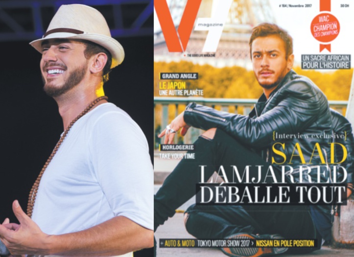 Vive polémique autour de la Une d’un magazine dédiée à Saad Lamjarred
