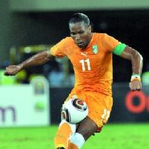 Drogba prêt à charger Drogba prêt à charger