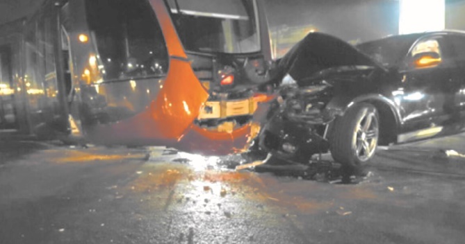 L’incivilité routière cause mort et perturbation du réseau du tramway à Casablanca