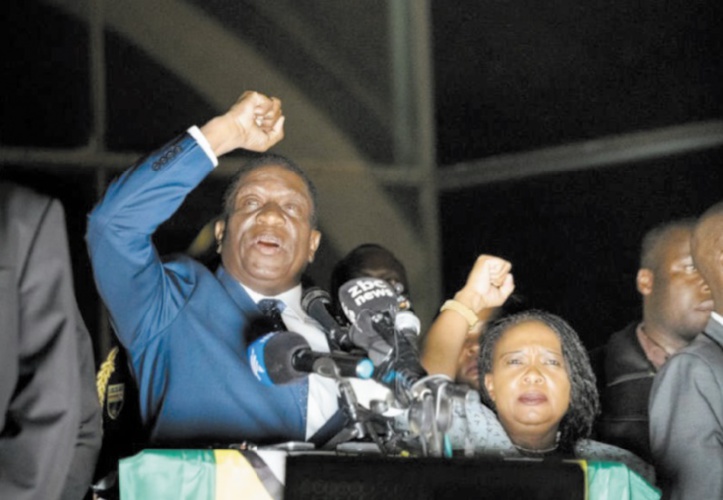 Emmerson Mnangagwa devient le nouveau président du Zimbabwe