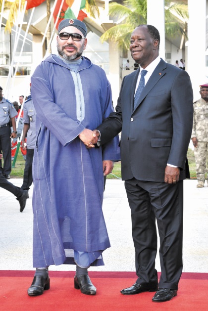Visite Royale en Côte d’Ivoire : S.M le Roi participera aux travaux du 5ème Sommet UE-UA Visite Royale en Côte d’Ivoire : S.M le Roi participera aux travaux du 5ème Sommet UE-UA