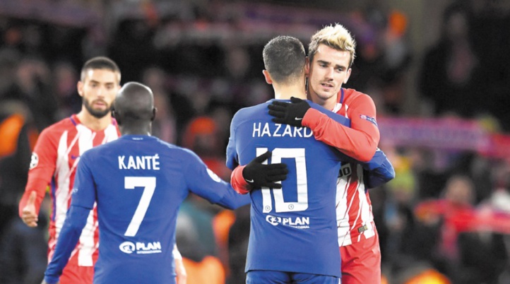 Ligue des champions : L’Atletico Madrid hors course Ligue des champions : L’Atletico Madrid hors course