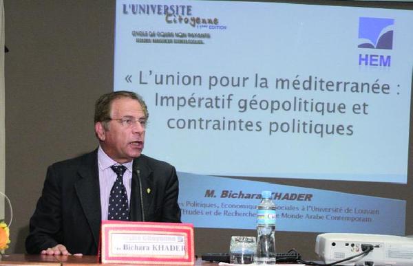 Bichara Khader : “L'édification de l'UPM hypothéquée par Israël” Bichara Khader : “L'édification de l'UPM hypothéquée par Israël”
