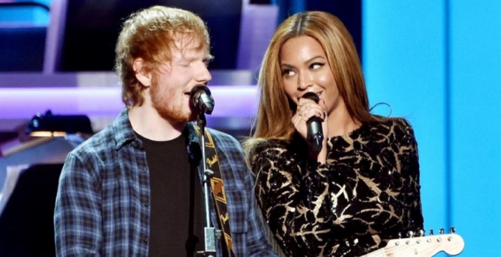 Beyoncé peut dire merci à Ed Sheeran Beyoncé peut dire merci à Ed Sheeran