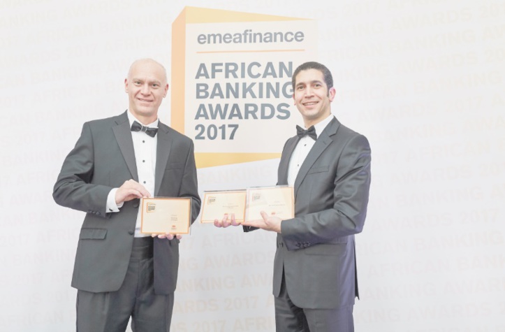 Attijariwafa bank triplement primée à Londres Attijariwafa bank triplement primée à Londres