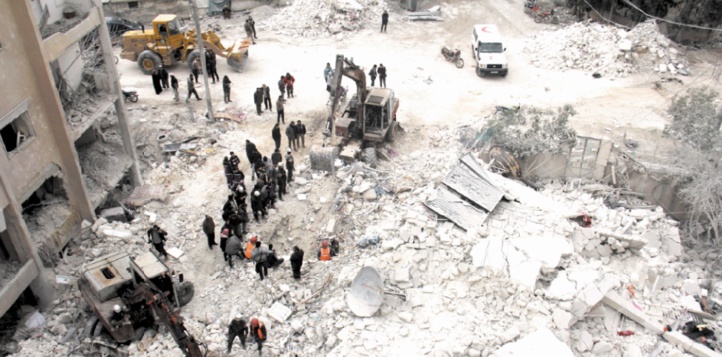 Une vingtaine de morts tués dans des raids en Syrie Une vingtaine de morts tués dans des raids en Syrie