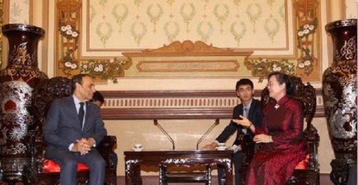 Habib El Malki s’entretient avec la présidente du Conseil populaire de Ho Chi Minh-Ville