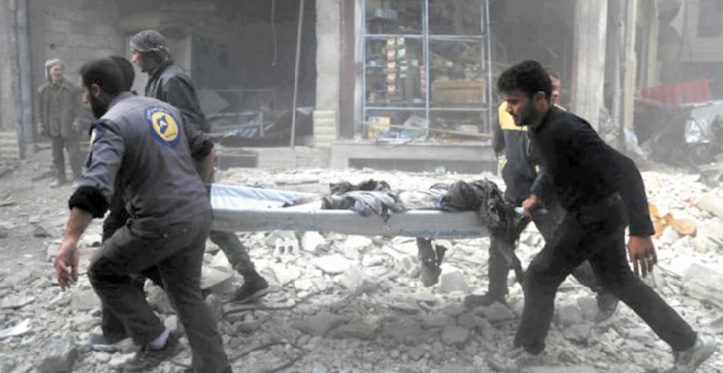 Evacuations médicales dans la Ghouta orientale Evacuations médicales dans la Ghouta orientale