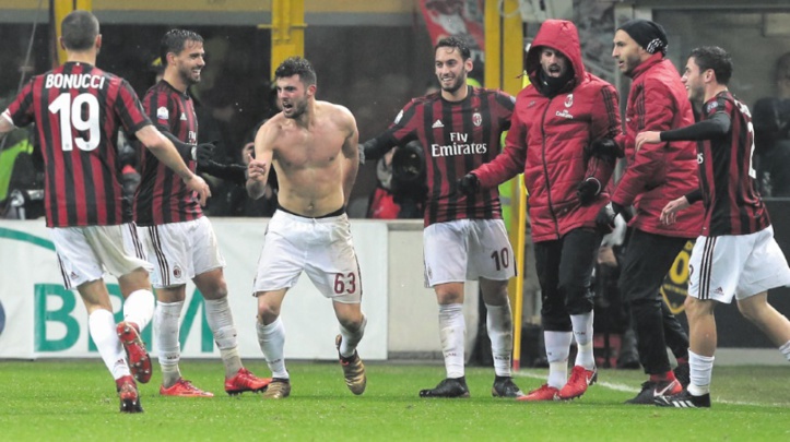 Coupe d'Italie: L'AC Milan se qualifie aux dépens de l’Inter Coupe d'Italie: L'AC Milan se qualifie aux dépens de l’Inter