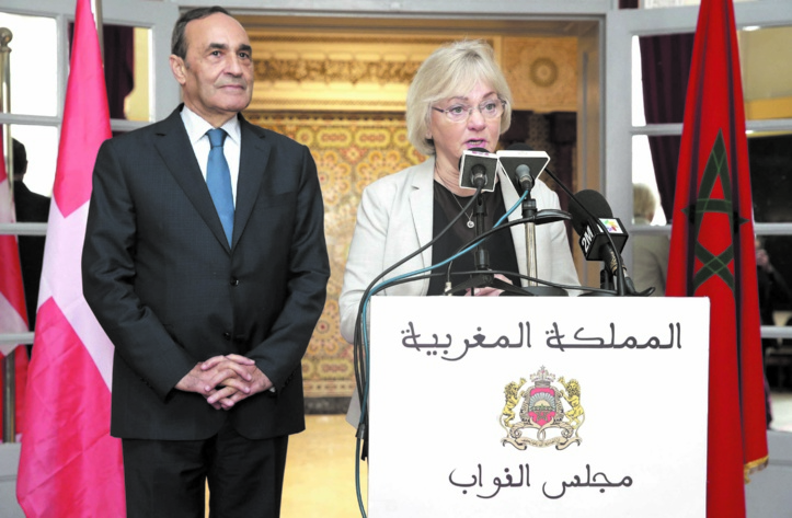 Habib El Malki s’entretient avec la présidente du Parlement danois Habib El Malki s’entretient avec la présidente du Parlement danois