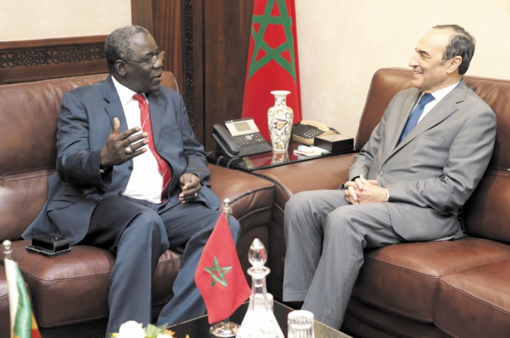 Habib El Malki s’entretient avec le ministre des Maliens de l'extérieur et de l'Intégration africaine Habib El Malki s’entretient avec le ministre des Maliens de l'extérieur et de l'Intégration africaine