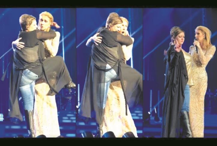 Grosse frayeur de Céline Dion