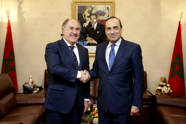 La coopération maroco-espagnole au centre d'entretiens à Rabat La coopération maroco-espagnole au centre d'entretiens à Rabat