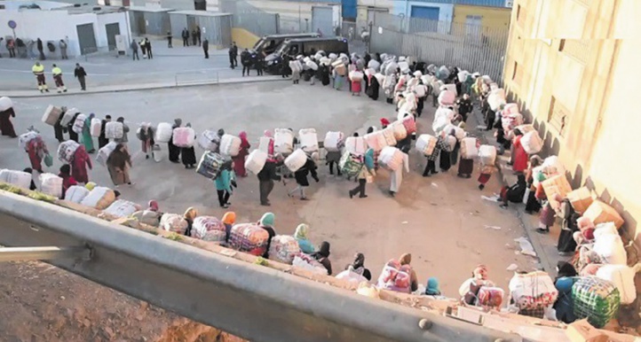 Deux femmes meurent suite à une bousculade au passage de Tarajal à Sebta Deux femmes meurent suite à une bousculade au passage de Tarajal à Sebta