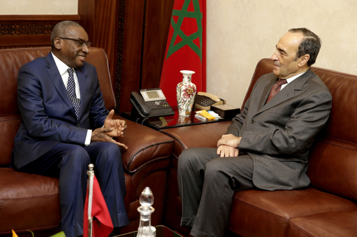 Le président de la Chambre des représentants et Sidiki Kaba. Le président de la Chambre des représentants et Sidiki Kaba.