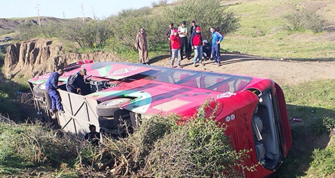 Une vingtaine de blessés dans le renversement d’un véhicule dans la province d’Essaouira