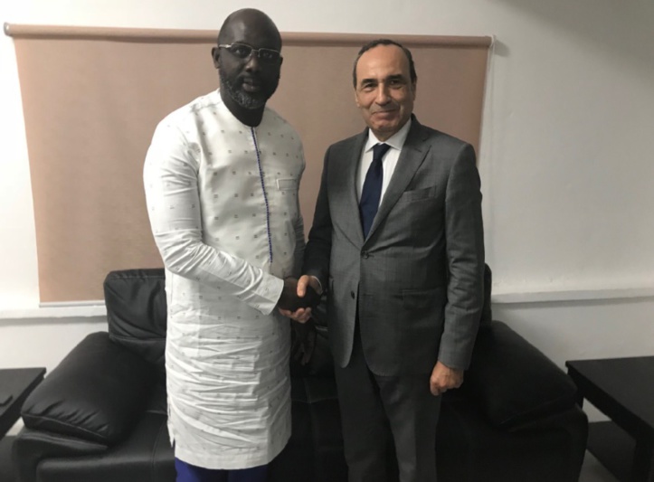 Habib El Malki transmet les félicitations de S.M le Roi au nouveau Président libérien Habib El Malki transmet les félicitations de S.M le Roi au nouveau Président libérien