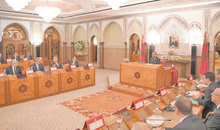 SM le Roi préside à Casablanca un Conseil des ministres SM le Roi préside à Casablanca un Conseil des ministres