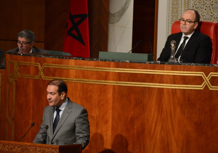 Mohamed Alami lors de son intervention.   					                              Phs: Lmoussaoui Mohamed Alami lors de son intervention.   					                              Phs: Lmoussaoui