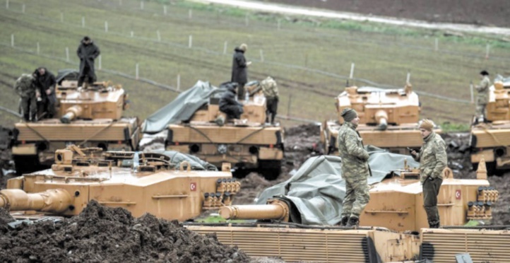 Erdogan menace d'élargir l'offensive à d'autres villes du nord de la Syrie Erdogan menace d'élargir l'offensive à d'autres villes du nord de la Syrie