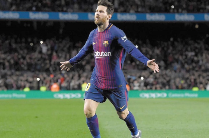 Le Barça s’en tire à bon compte grâce à Messi Le Barça s’en tire à bon compte grâce à Messi