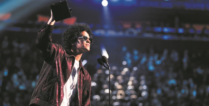 Bruno Mars roi de Grammy Awards Bruno Mars roi de Grammy Awards