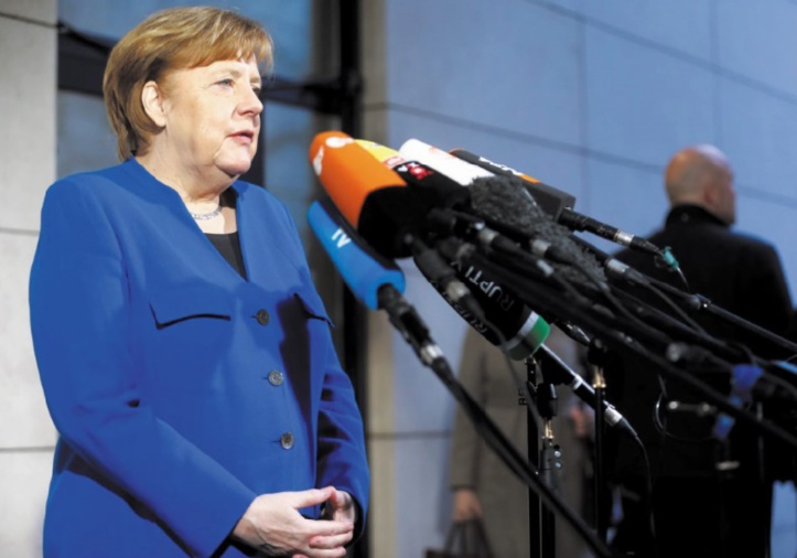 Merkel arrache un accord de gouvernement en Allemagne Merkel arrache un accord de gouvernement en Allemagne