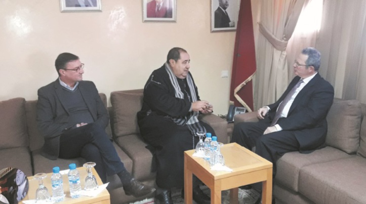 Le Premier secrétaire de l’USFP reçoit l’ambassadeur de Belgique Le Premier secrétaire de l’USFP reçoit l’ambassadeur de Belgique