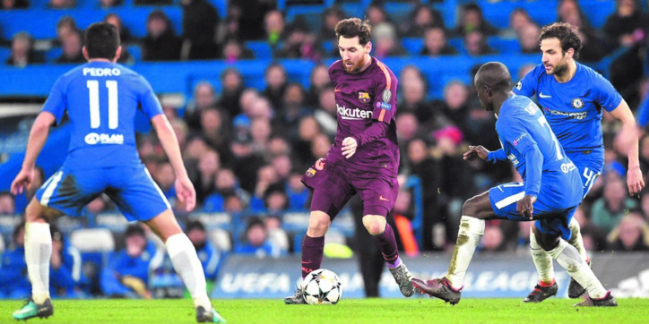 Barcelone peine mais sauve les meubles à Chelsea Barcelone peine mais sauve les meubles à Chelsea